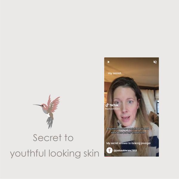 Secret to youthful looking skin