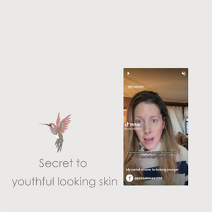 Secret to youthful looking skin