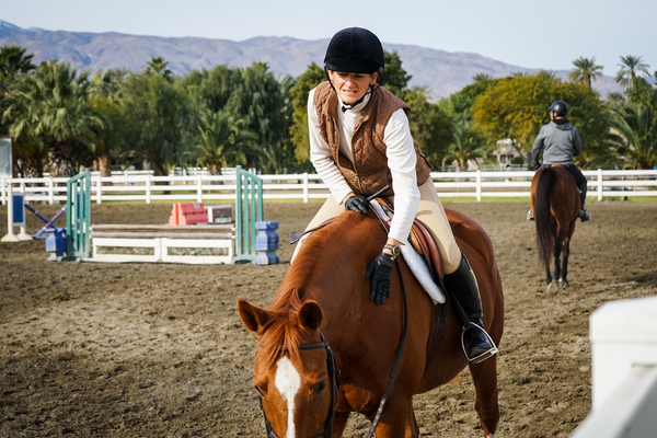 woman on horse