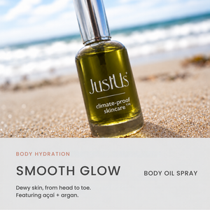 Smooth Glow. Body Oil - Multi-Use Hydration with Acai, Buriti, + Argan Oils