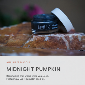 Midnight Pumpkin. Resurfacing Sleep Masque – Overnight Exfoliation + Luminous Hydration for Dull or Uneven Skin