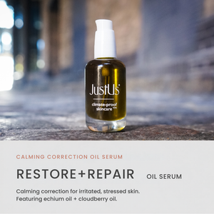 Restore+Repair. Rain Forest Oil Serum - Irritation, healing, redness, wrinkles, sagging, blemish relief with Bakuchiol + Andiroba + Tamanu Oils