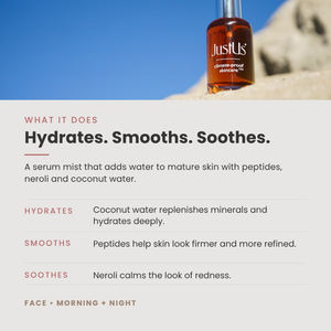 Tighten + Glow. Refining Mist - for Tightening, Hydration, Fine Lines + Cellular Turnover