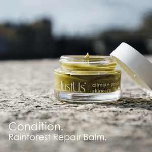 Condition anti-aging skincare for mature, post-menopausal skin with botanical actives