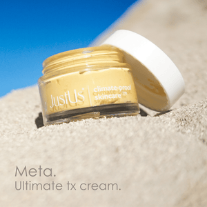Meta anti-aging skincare cream for mature, post-menopausal skin with botanical actives