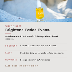 Brilliance Vitamin C Oil Serum – Brightening Treatment for Mature or Dull Skin
