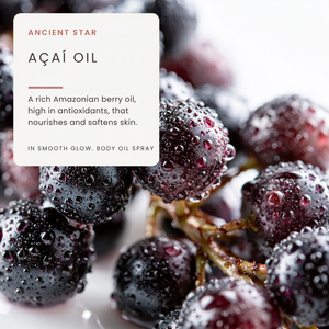 Smooth Glow. Body Oil - Multi-Use Hydration with Acai, Buriti, + Argan Oils
