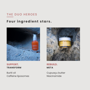 Transform + Meta Duo - Complete Anti-Aging Power Pair for Dry, Sensitive Skin