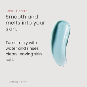 Bare. Cleansing Oil Balm- Gentle Daily Wash for Sensitive, Hormonal, or Post-Menopausal Skin