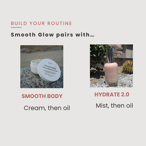Smooth Glow. Body Oil - Multi-Use Hydration with Acai, Buriti, + Argan Oils
