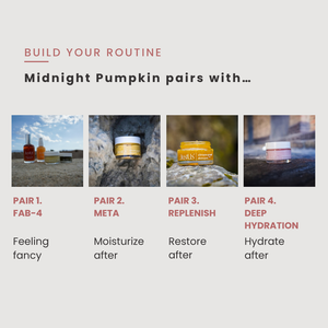 Midnight Pumpkin. Resurfacing Sleep Masque – Overnight Exfoliation + Luminous Hydration for Dull or Uneven Skin