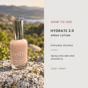 Hydrate 2.0. Face + Body Spray Lotion