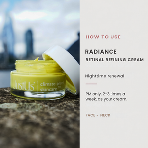 Radiance. Retinal Refining Cream - Brightening Moisturizer with Retinal + Niacinamide