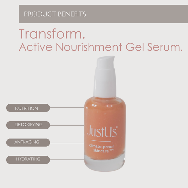 Transform. Active Nourishment Gel Serum.