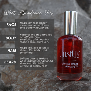 Abundance. Everything Oil — Treatment Oil for Face, Body + Hair