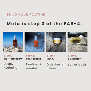 Meta Ultimate TX Cream – All-in-One Moisturizer for Fine Lines, Eyes + Neck