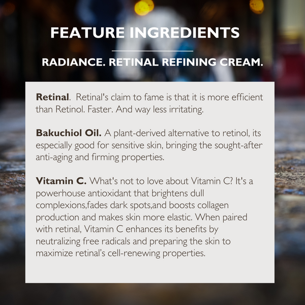 Radiance. Retinal Refining Cream.