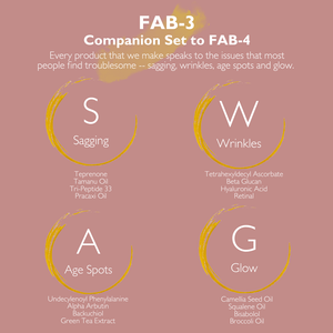 Fab Three - Radiance, Hydration +  Glow Essentials for Skin