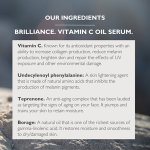 Brilliance. Vitamin C Oil Serum.